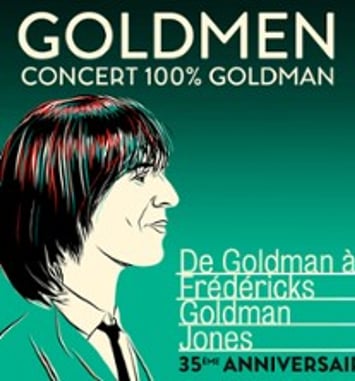 Goldmen Tribute 100% Goldman, De Goldman à Frédéricks Goldman Jones, Tournée 2026