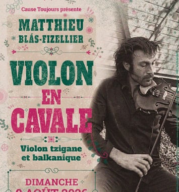 Violon en Cavale à Langres - Des couleurs balkaniques et tziganes
