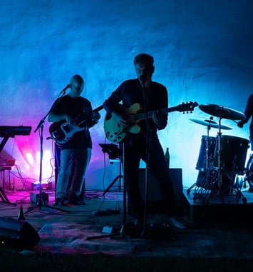 Concert rock à l'Abbaye