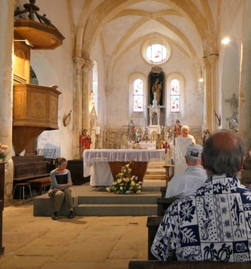 Visite guidée de l'église de la Vierge en sa Nativité de Coiffy-le-Bas