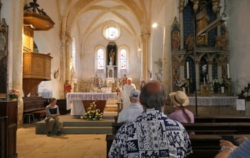 Visite guidée de l'église de la Vierge en sa Nativité de Coiffy-le-Bas