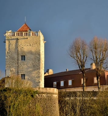 Visite guidée du donjon des Comtes de Champagne à Chaumont