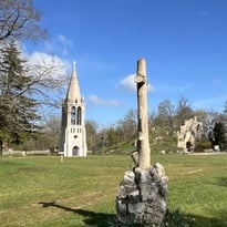 Découverte du Parc Sainte-Marie avec son carillon et sa réplique de la grotte de Lourdes.
