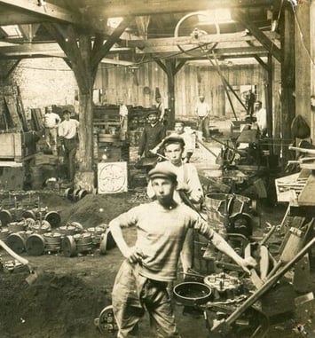 Exposition sur l'histoire de la métallurgie "De l'eau, du feu, 5 vallées du fer : Der, Vallage et Barrois"