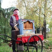 Animation musicale à l'orgue de barbarie