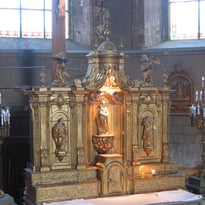 Visite de la chapelle de l'hôpital