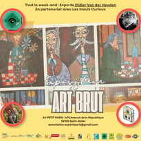 Exposition d'art brut de l'artiste Didier Van der Heyden