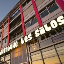 Visite libre de la médiathèque "Les Silos"
