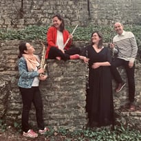 Concert dans le cloître de l'ancien couvent des Capucins (ancienne école Michelet)