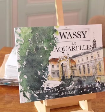 Wassy en aquarelles : portes ouvertes de l'atelier "Expression Artistique"