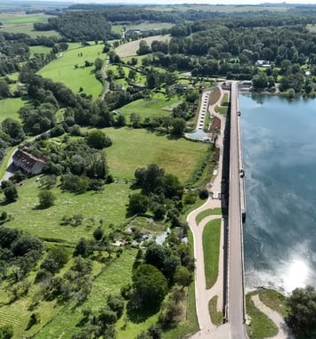 Visitez le barrage réservoir de la Mouche !